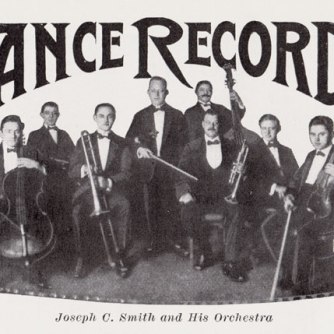 Band close up in March 1918 Columbia supplement (Archeophone Records Collection)